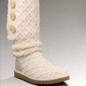Ugg’s - Lattice Knit in Cream